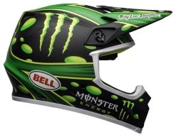 Bell Helmets Bell MX-9 Mips Showtime Helmet -Motorcycle Accessories bell mx9 mips showtime helmet black green 3