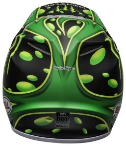 Bell Helmets Bell MX-9 Mips Showtime Helmet -Motorcycle Accessories bell mx9 mips showtime helmet black green 5