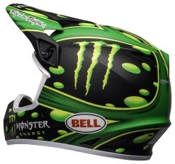 Bell Helmets Bell MX-9 Mips Showtime Helmet -Motorcycle Accessories bell mx9 mips showtime helmet black green 6