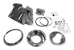 Drag Specialties 7" Headlight Nacelle Kit For Harley Softail 1986-2017 -Motorcycle Accessories drag specialties7 headlight nacelle kit for harley softail19862017 2