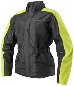 Firstgear Triton Women's Rain Jacket -Motorcycle Accessories firstgear triton womens rain jacket black pink 2
