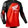 Fox Racing 180 Honda Jersey -Motorcycle Accessories fox racing180 honda jersey black red