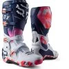 Fox Racing Instinct Ryvr LE Boots -Motorcycle Accessories fox racing instinct ryvr le boots white navy