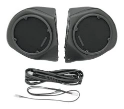 Hogtunes Rear Speaker Pods For Harley Touring 1998-2013