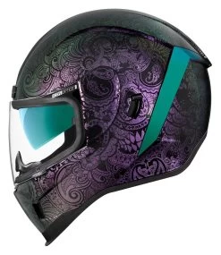 Icon Airform Chantilly Opal Helmet -Motorcycle Accessories icon hlmt afrm chnt opal purple 1