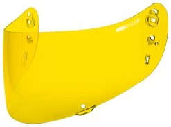 Icon Optics Face Shield -Motorcycle Accessories icon shield optic2206 yellow