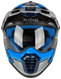 Klim Krios Pro Ventura Helmet -Motorcycle Accessories klim krios pro ventura helmet electric blue 2