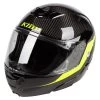 Klim TK1200 Karbon Architek Helmet -Motorcycle Accessories klim tk1200 architek karbon helmet carbon hi viz yellow