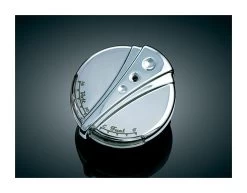 Kuryakyn LED Cap Gas Fuel And Battery Gauge For Harley 1994-2013