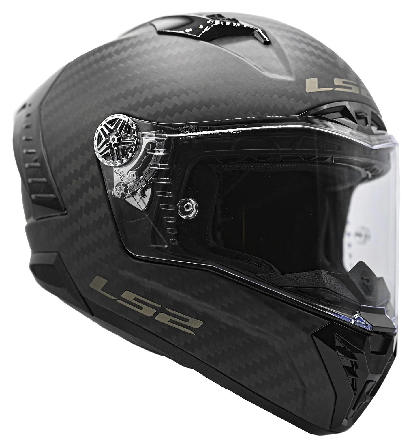 LS2 Thunder Carbon Helmet 5 LS2 Thunder Carbon Helmet - Image 3