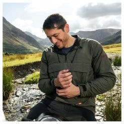 Merlin Outlaw D3O Explorer Jacket -Motorcycle Accessories merlin outlaw d3 o explorer smock green 2