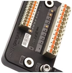 Motogadget M-Unit Blue Digital Control And Fuse Box -Motorcycle Accessories motogadgetm unit blue digital control and fuse box 2