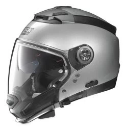 Nolan N44 EVO Helmet -Motorcycle Accessories nolan helmets n44 evo solid helmet platinum silver