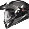 Scorpion EXO-AT960 Topographic Helmet -Motorcycle Accessories scorpion exoat960 topographic helmet black white