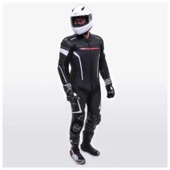 Sedici Chicane One-Piece Race Suit -Motorcycle Accessories sedici chicane one piece race suit black white 1