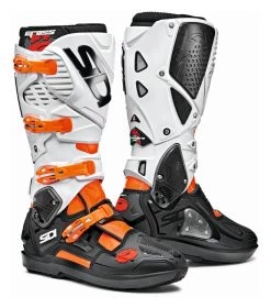 SIDI Crossfire 3 SRS Boots -Motorcycle Accessories sidi crossfire3 srs boots orange black white