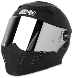 Simpson Mod Bandit Helmet -Motorcycle Accessories simpson mod bandit helmet matte black