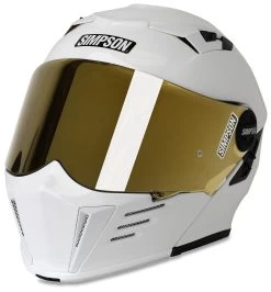Simpson Mod Bandit Helmet -Motorcycle Accessories simpson mod bandit helmet white